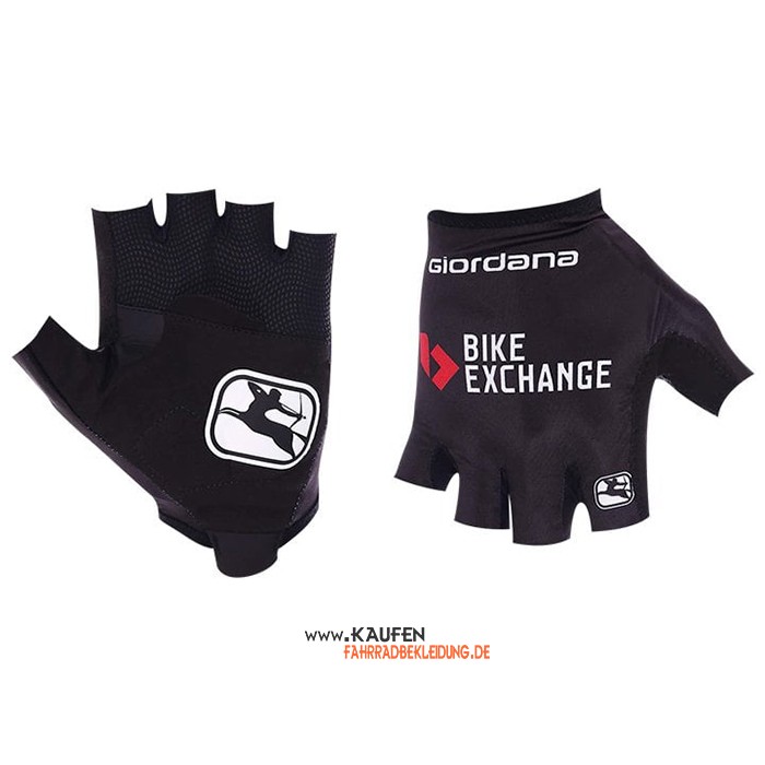 2021 Bike Exchange Kurze Handschuhe